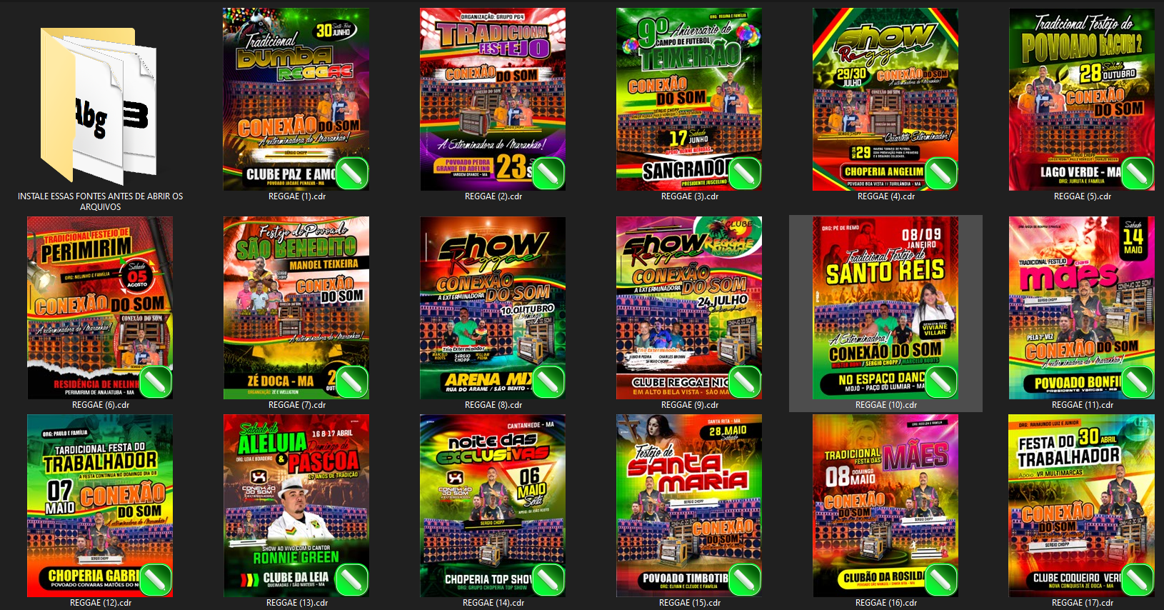 PACK FLYER 3.0 CDR - Imagem 3
